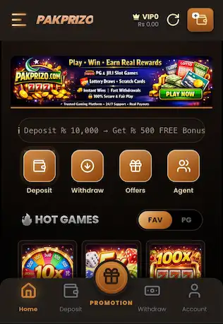 PAKPRIZO GAME